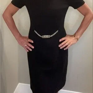 Celine | Accessories | Celine Black Dress With Silver  display picture 2